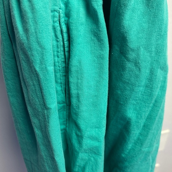 Free People Turquoise Dress with Floral Details - Picture 4 of 10